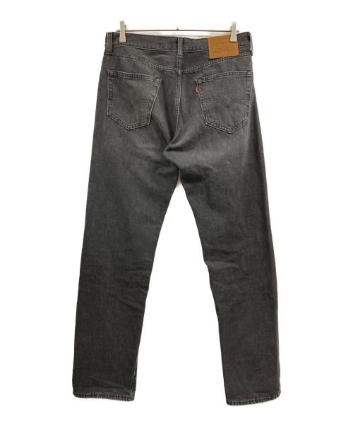 LEVI'S PReMIUM（リーバイス プレミアム）LEVI'S PReMIUM (リーバイス プレミアム) 505先染めセルビッチストレートデニムパンツ ブラック サイズ:W32の古着・服飾アイテム