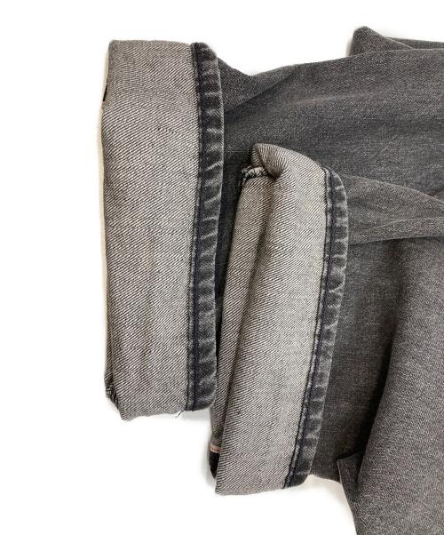 LEVI'S PReMIUM（リーバイス プレミアム）LEVI'S PReMIUM (リーバイス プレミアム) 505先染めセルビッチストレートデニムパンツ ブラック サイズ:W32の古着・服飾アイテム