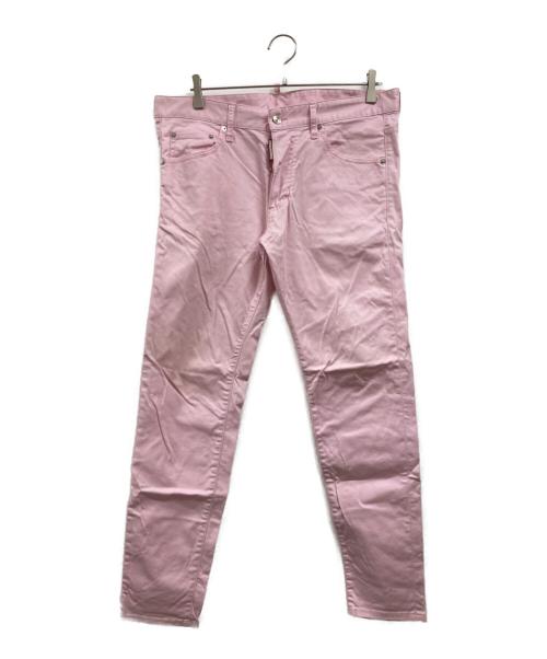 DSQUARED2（ディースクエアード）DSQUARED2 (ディースクエアード) SKNNY JEAN ストレッチ スリム テーパードー ジーンズ ピンク サイズ:50の古着・服飾アイテム