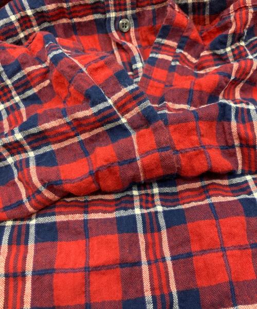 DSQUARED2（ディースクエアード）DSQUARED2 (ディースクエアード) チェックシャツ レッド サイズ:44の古着・服飾アイテム