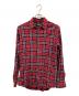 DSQUARED2（ディースクエアード）の古着「チェックシャツ」｜レッド