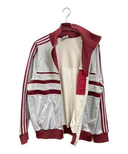 adidas（アディダス）adidas (アディダス) トラックジャケット ブルー×レッド サイズ:XLの古着・服飾アイテム