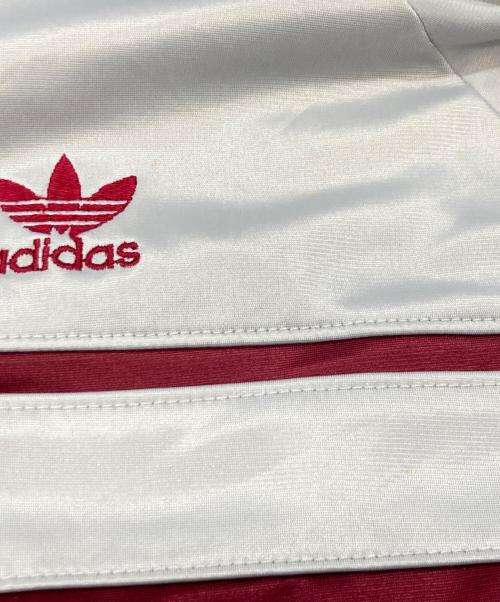 adidas（アディダス）adidas (アディダス) トラックジャケット ブルー×レッド サイズ:XLの古着・服飾アイテム