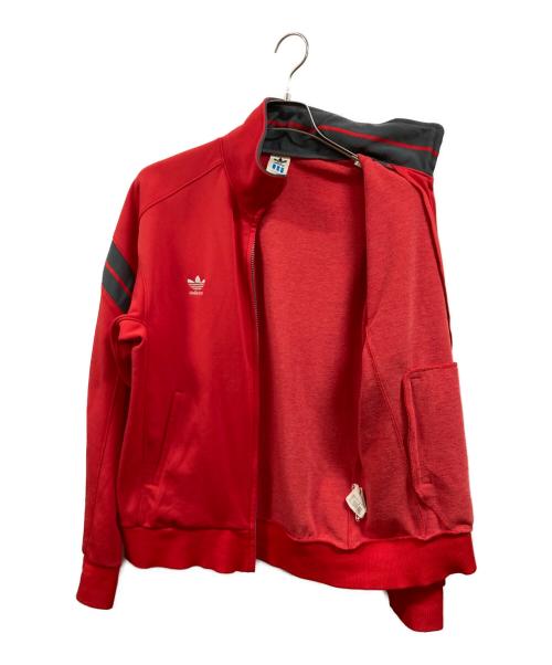 adidas（アディダス）adidas (アディダス) トラックジャケット レッド サイズ:98-175の古着・服飾アイテム