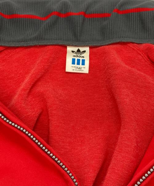 adidas（アディダス）adidas (アディダス) トラックジャケット レッド サイズ:98-175の古着・服飾アイテム