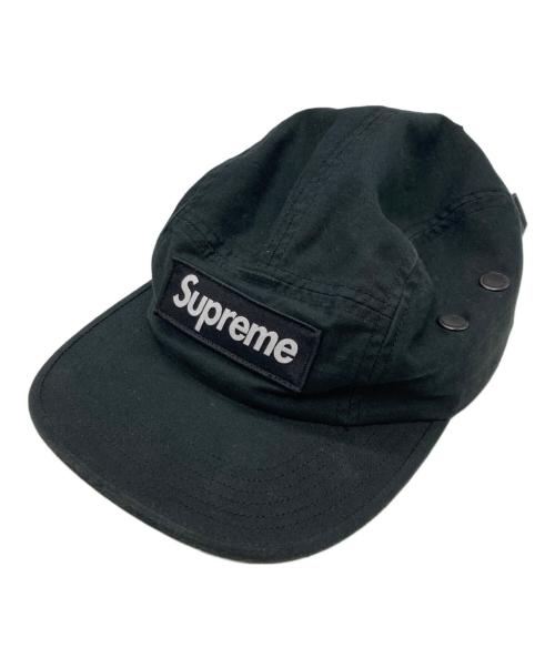 SUPREME（シュプリーム）SUPREME (シュプリーム) Military Camp Cap ブラックの古着・服飾アイテム