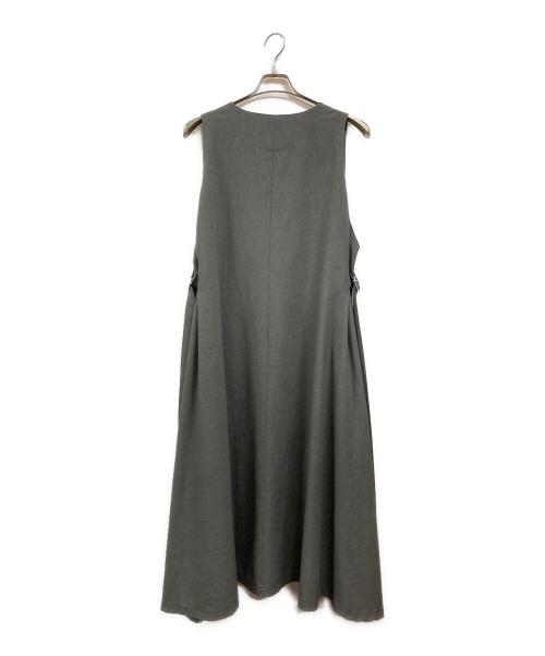 foufou（フーフー）foufou (フーフー) ノースリーブワンピース グレー サイズ:1の古着・服飾アイテム