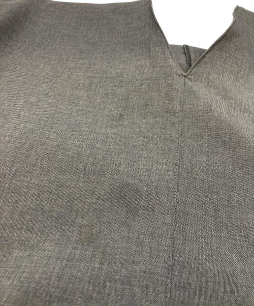 foufou（フーフー）foufou (フーフー) ノースリーブワンピース グレー サイズ:1の古着・服飾アイテム