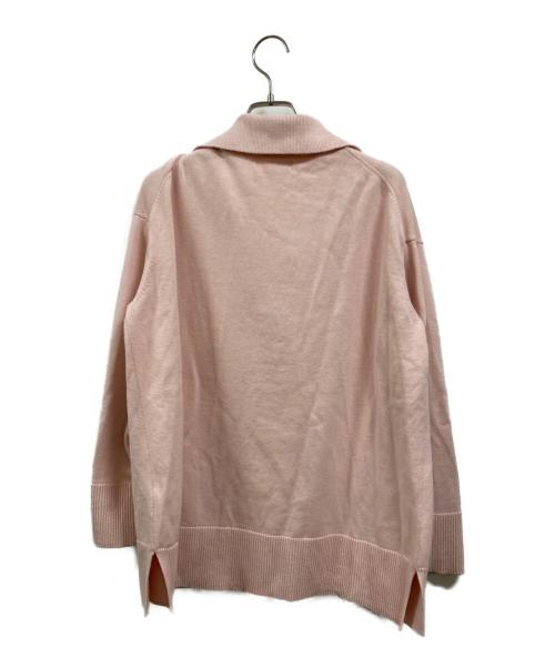 Ron Herman（ロンハーマン）Ron Herman (ロンハーマン) ポロカラーニットプルオーバー ピンク サイズ:XSの古着・服飾アイテム