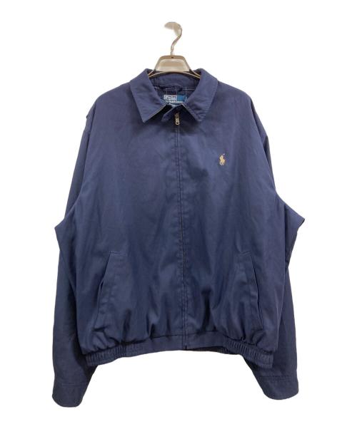 POLO RALPH LAUREN（ポロ・ラルフローレン）POLO RALPH LAUREN (ポロ・ラルフローレン) スイングトップ ネイビー サイズ:Lの古着・服飾アイテム