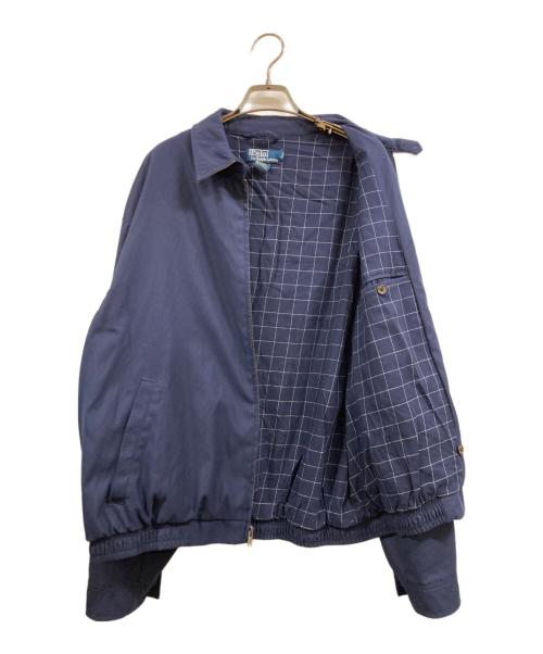 POLO RALPH LAUREN（ポロ・ラルフローレン）POLO RALPH LAUREN (ポロ・ラルフローレン) スイングトップ ネイビー サイズ:Lの古着・服飾アイテム