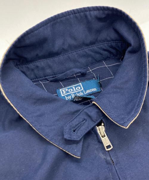 POLO RALPH LAUREN（ポロ・ラルフローレン）POLO RALPH LAUREN (ポロ・ラルフローレン) スイングトップ ネイビー サイズ:Lの古着・服飾アイテム