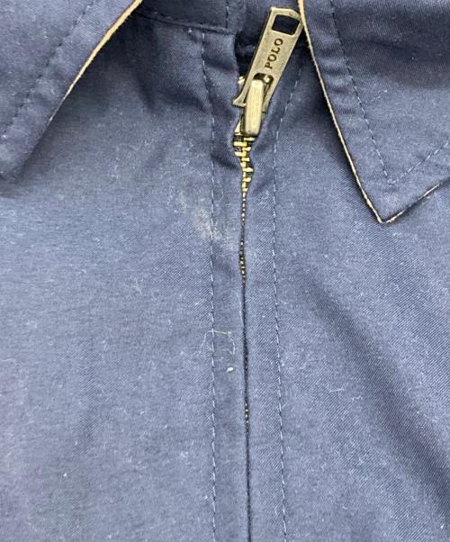 POLO RALPH LAUREN（ポロ・ラルフローレン）POLO RALPH LAUREN (ポロ・ラルフローレン) スイングトップ ネイビー サイズ:Lの古着・服飾アイテム
