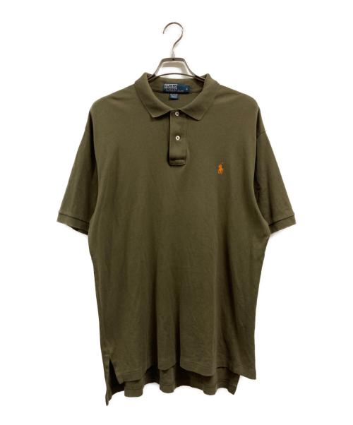 POLO RALPH LAUREN（ポロ・ラルフローレン）POLO RALPH LAUREN (ポロ・ラルフローレン) ポロシャツ カーキ サイズ:Ⅼの古着・服飾アイテム