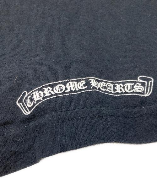 CHROME HEARTS（クロムハーツ）CHROME HEARTS (クロムハーツ) プリントTシャツ ブラック サイズ:Lの古着・服飾アイテム