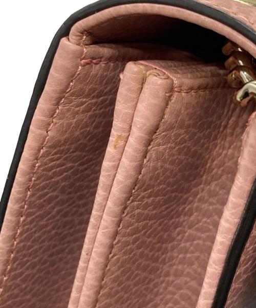GUCCI（グッチ）GUCCI (グッチ) インターロッキングG チェーンショルダーバッグ ベージュの古着・服飾アイテム