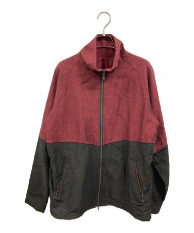 美品 YANTOR ヤントル Linenwool Track Jacket M 中古・古着通販】YANTOR (ヤントル) Linenwool Track Jacket レッド