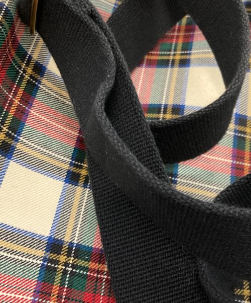 brady（ブレディ）Brady (ブレディ) ショルダーバッグ ホワイト×レッドの古着・服飾アイテム