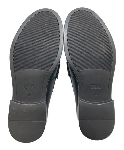 ZARA（ザラ）ZARA (ザラ) ローファー ブラック サイズ:26cmの古着・服飾アイテム