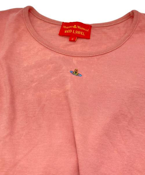 Vivienne Westwood RED LABEL（ヴィヴィアンウエストウッドレッドレーベル）Vivienne Westwood RED LABEL (ヴィヴィアンウエストウッドレッドレーベル) Tシャツ ピンク サイズ:Sの古着・服飾アイテム