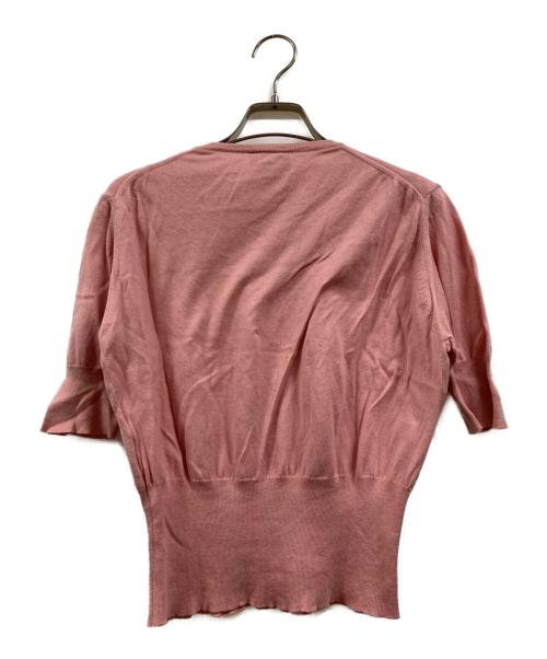 Vivienne Westwood RED LABEL（ヴィヴィアンウエストウッドレッドレーベル）Vivienne Westwood RED LABEL (ヴィヴィアンウエストウッドレッドレーベル) 半袖ニット ピンク サイズ:Mの古着・服飾アイテム