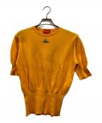 Vivienne Westwood RED LABELヴィヴィアンウエストウッドレッドレーベル）の古着「半袖ニット」｜オレンジ