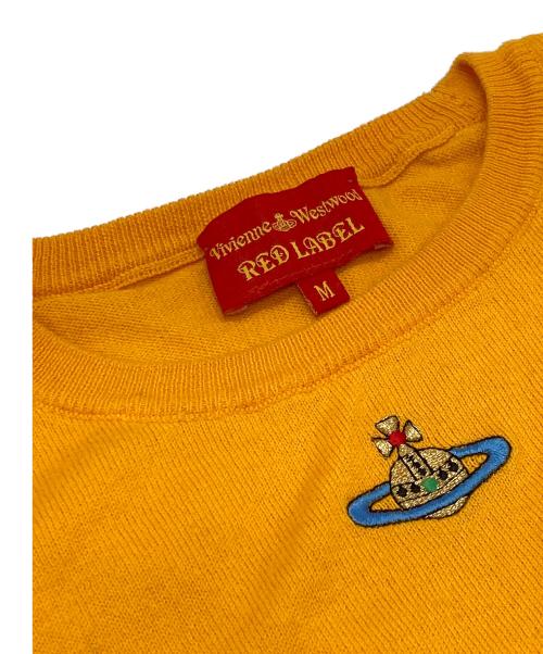 Vivienne Westwood RED LABEL（ヴィヴィアンウエストウッドレッドレーベル）Vivienne Westwood RED LABEL (ヴィヴィアンウエストウッドレッドレーベル) 半袖ニット オレンジ サイズ:Mの古着・服飾アイテム