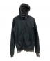 Hysteric Glamour（ヒステリックグラマー）の古着「裾レースジップパーカー」｜ブラック