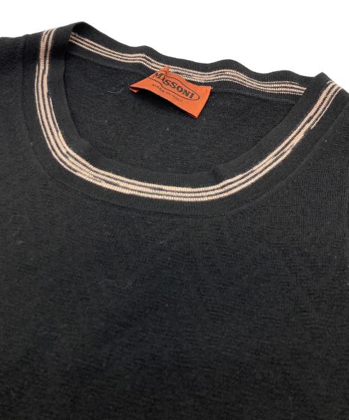 missoni（ミッソーニ）MISSONI (ミッソーニ) ニットベスト ブラック サイズ:不明の古着・服飾アイテム