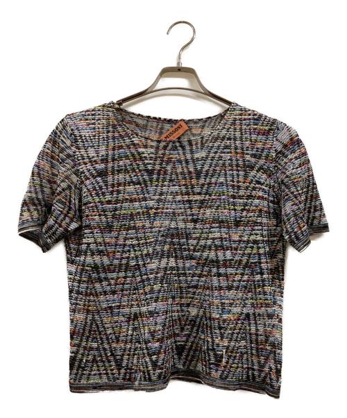 missoni（ミッソーニ）missoni (ミッソーニ) ニット マルチカラー サイズ:42の古着・服飾アイテム