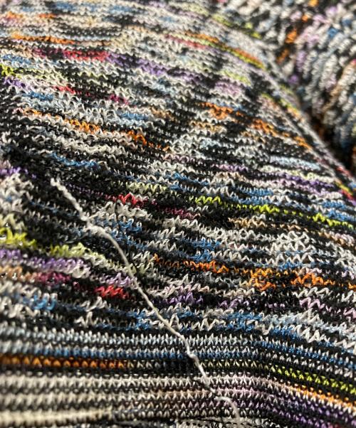 missoni（ミッソーニ）missoni (ミッソーニ) ニット マルチカラー サイズ:42の古着・服飾アイテム