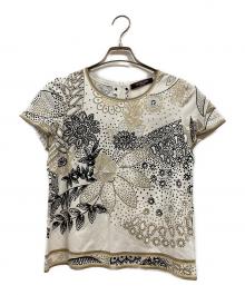 LEONARD FASHION（レオナールファッション）の古着「ブラウス」｜ホワイト