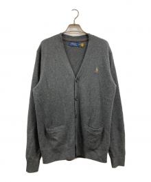 POLO RALPH LAUREN（ポロ・ラルフローレン）の古着「カーディガン」｜グレー