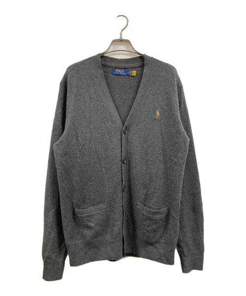 POLO RALPH LAUREN（ポロ・ラルフローレン）POLO RALPH LAUREN (ポロ・ラルフローレン) カーディガン グレー サイズ:Sの古着・服飾アイテム