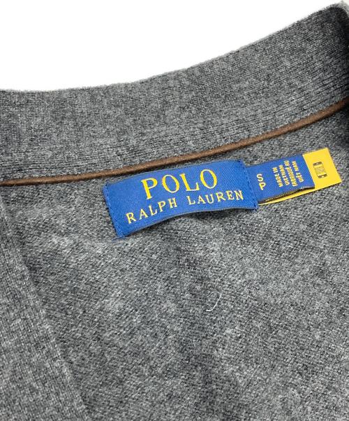 POLO RALPH LAUREN（ポロ・ラルフローレン）POLO RALPH LAUREN (ポロ・ラルフローレン) カーディガン グレー サイズ:Sの古着・服飾アイテム