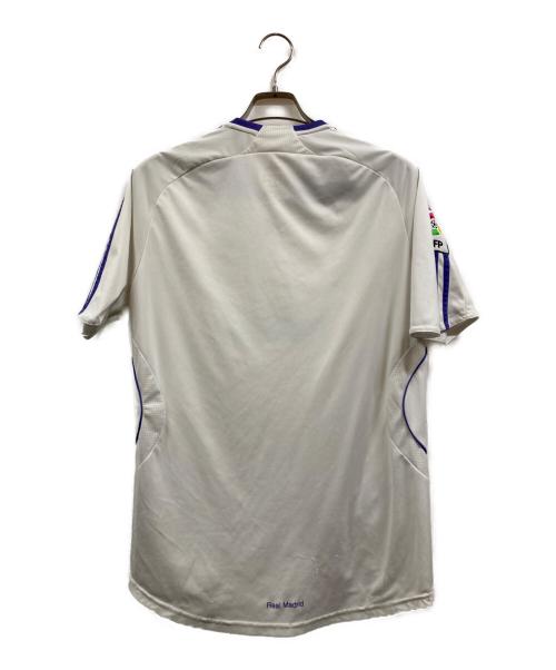adidas（アディダス）adidas (アディダス) ゲームシャツ ホワイト サイズ:Ｍの古着・服飾アイテム