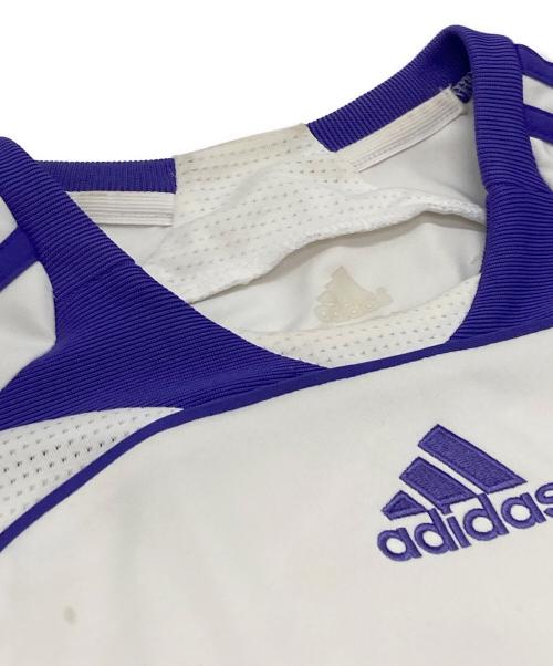 adidas（アディダス）adidas (アディダス) ゲームシャツ ホワイト サイズ:Ｍの古着・服飾アイテム