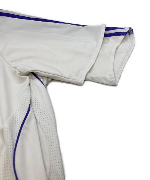 adidas（アディダス）adidas (アディダス) ゲームシャツ ホワイト サイズ:Ｍの古着・服飾アイテム