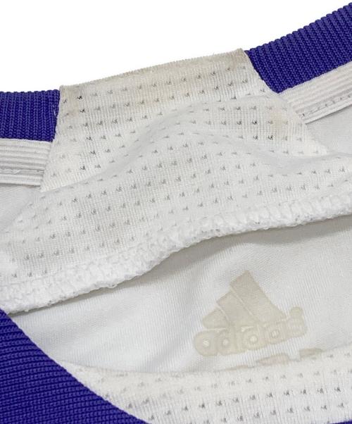 adidas（アディダス）adidas (アディダス) ゲームシャツ ホワイト サイズ:Ｍの古着・服飾アイテム