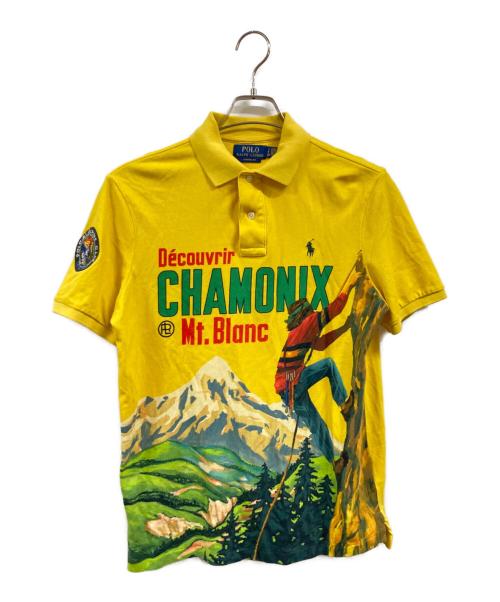 POLO RALPH LAUREN（ポロ・ラルフローレン）POLO RALPH LAUREN (ポロ・ラルフローレン) CHAMONIX ポロシャツ イエロー サイズ:Sの古着・服飾アイテム