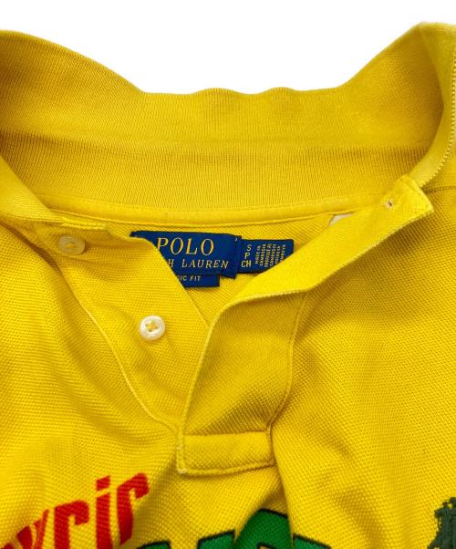 POLO RALPH LAUREN（ポロ・ラルフローレン）POLO RALPH LAUREN (ポロ・ラルフローレン) CHAMONIX ポロシャツ イエロー サイズ:Sの古着・服飾アイテム