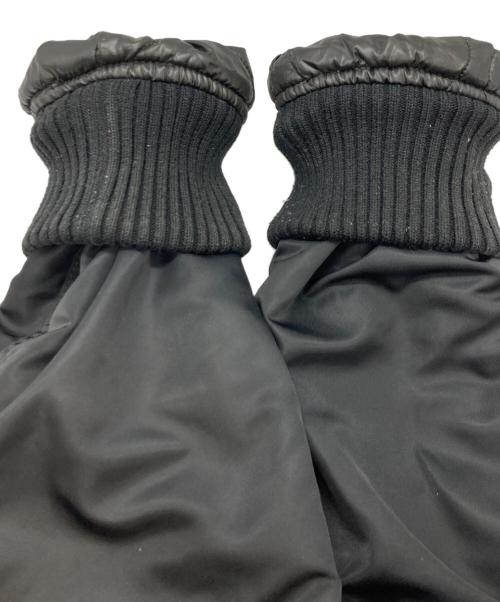 ALPHA（アルファ）ALPHA (アルファ) フーデッド リブジャケット ブラック サイズ:Ｍの古着・服飾アイテム