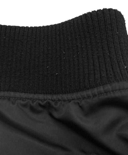 ALPHA（アルファ）ALPHA (アルファ) フーデッド リブジャケット ブラック サイズ:Ｍの古着・服飾アイテム