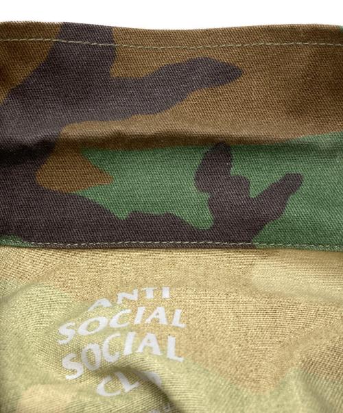 anti social social CLUB（アンチソーシャルソーシャルクラブ）ANTI SOCIAL SOCIAL CLUB (アンチソーシャルソーシャルクラブ) ミリタリージャケット ブラウン サイズ:XLの古着・服飾アイテム