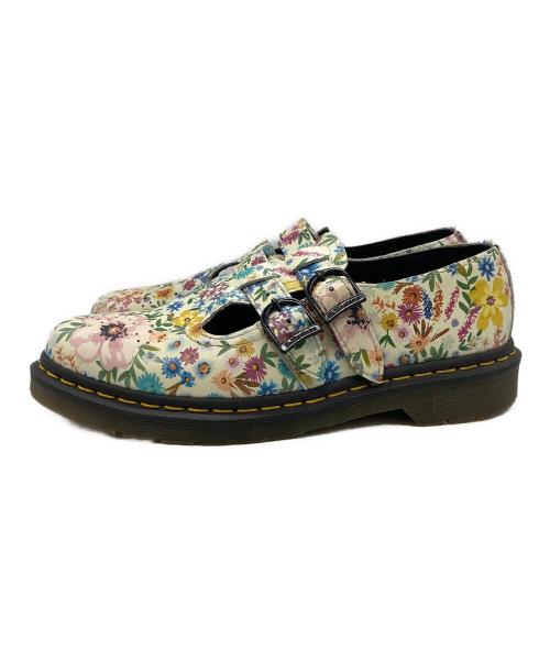 Dr.Martens（ドクターマーチン）Dr.Martens (ドクターマーチン) 花柄ダブルストラップローファー マルチカラー サイズ:39の古着・服飾アイテム