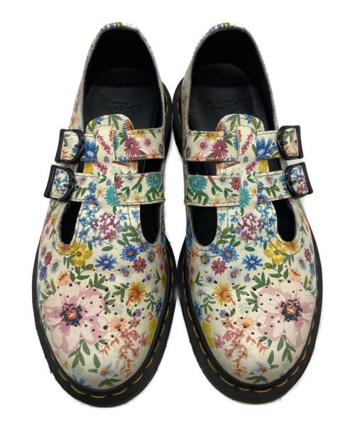 Dr.Martens（ドクターマーチン）Dr.Martens (ドクターマーチン) 花柄ダブルストラップローファー マルチカラー サイズ:39の古着・服飾アイテム