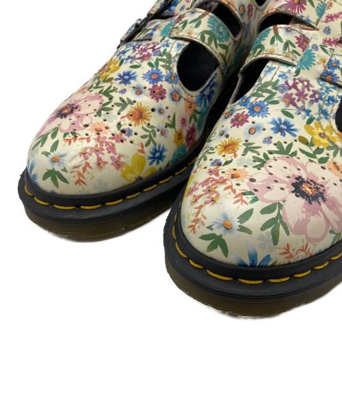 Dr.Martens（ドクターマーチン）Dr.Martens (ドクターマーチン) 花柄ダブルストラップローファー マルチカラー サイズ:39の古着・服飾アイテム