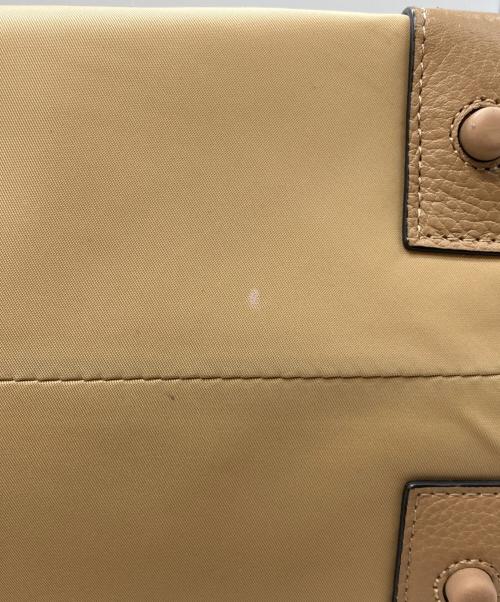 COLE HAAN（コールハーン）COLE HAAN (コールハーン) CH スポーツ スモール ジップ トップ トート ベージュの古着・服飾アイテム