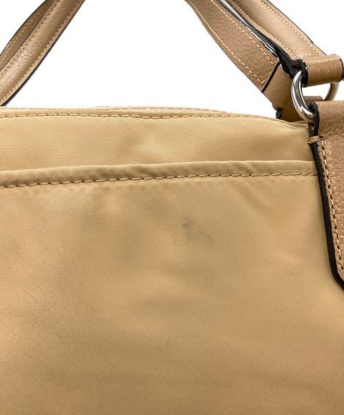 COLE HAAN（コールハーン）COLE HAAN (コールハーン) CH スポーツ スモール ジップ トップ トート ベージュの古着・服飾アイテム