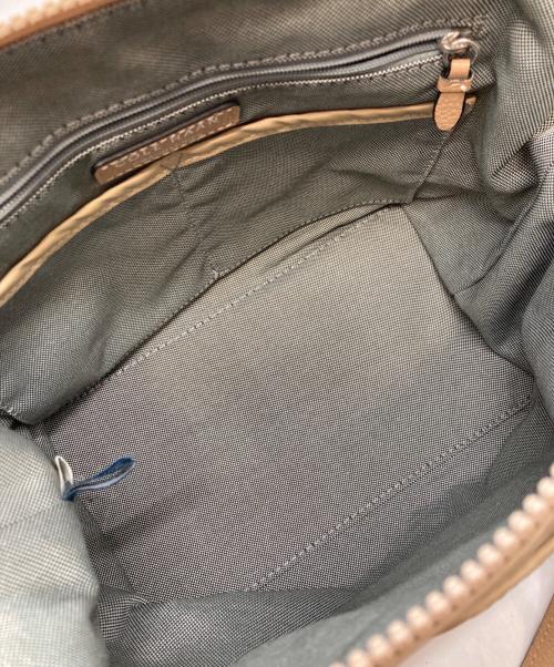 COLE HAAN（コールハーン）COLE HAAN (コールハーン) CH スポーツ スモール ジップ トップ トート ベージュの古着・服飾アイテム